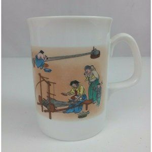 Wonderful Korea Kim Hong-Do Weaving Coffee Cup Mug 8-10oz